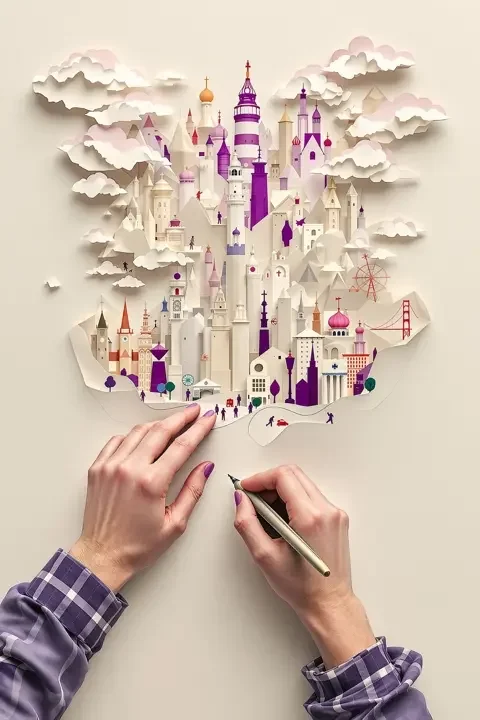 纸上旅行